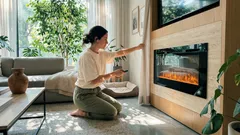 Chimenea eléctrica: guía rápida para elegir la ideal para tu sala